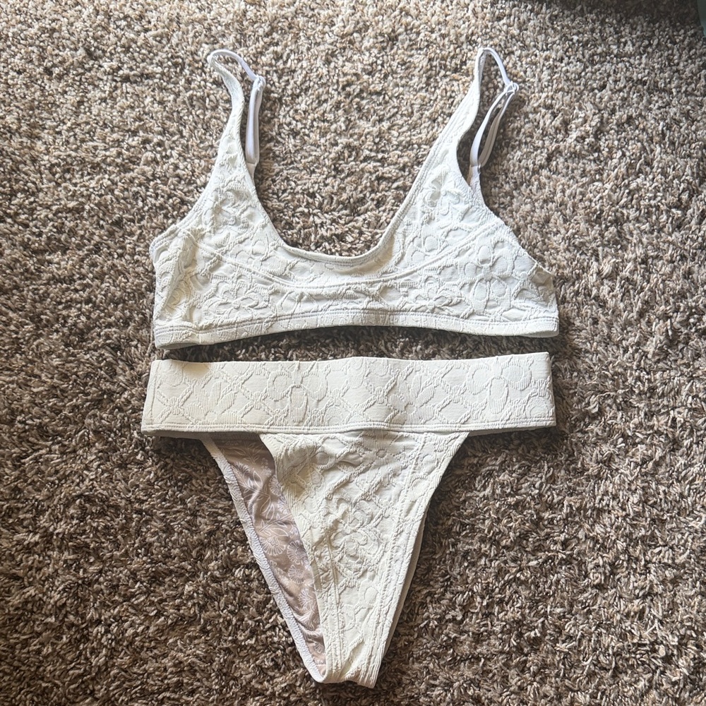 Free People Bikini in White